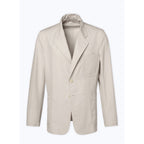 Fursac - Veste Droite Souple En Lin Et Coton - Beige