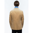 Chaqueta recta de pana - Beige
