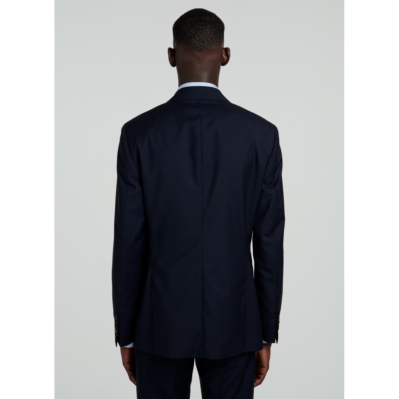 Fursac - Veste Costume Toile Unie - Marine - Homme