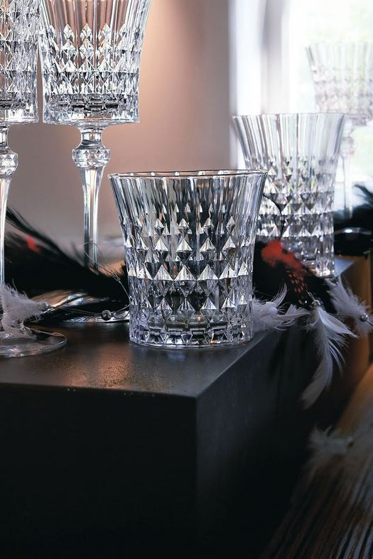 Lady Diamond - 4 Low Glasses - 27cl - Cristal d'Arques