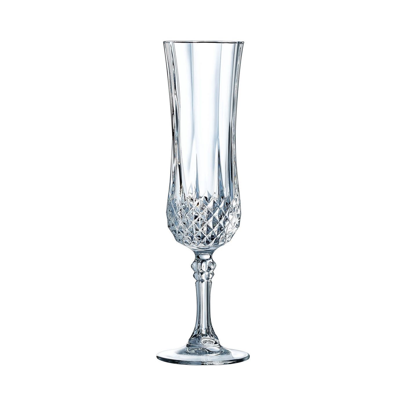 Longchamp - 4 Flutes - 12cl - Cristal D'Arques