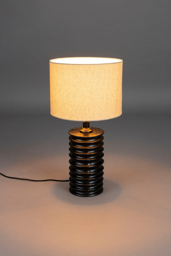 Yalu - Lámpara de mesa - Aluminio - Negro