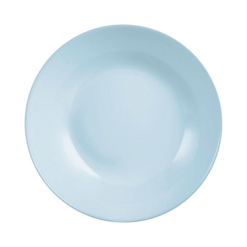 Diwali - 6 Paradise Blue Soup Plates - Blue - 20 cm - Luminarc