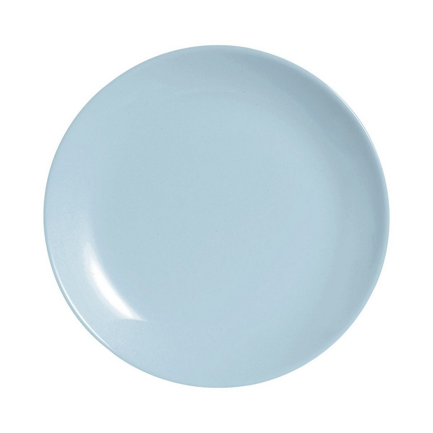 Diwali - 6 Paradise Blue Dessert Plates - Blue - 19cm - Luminarc