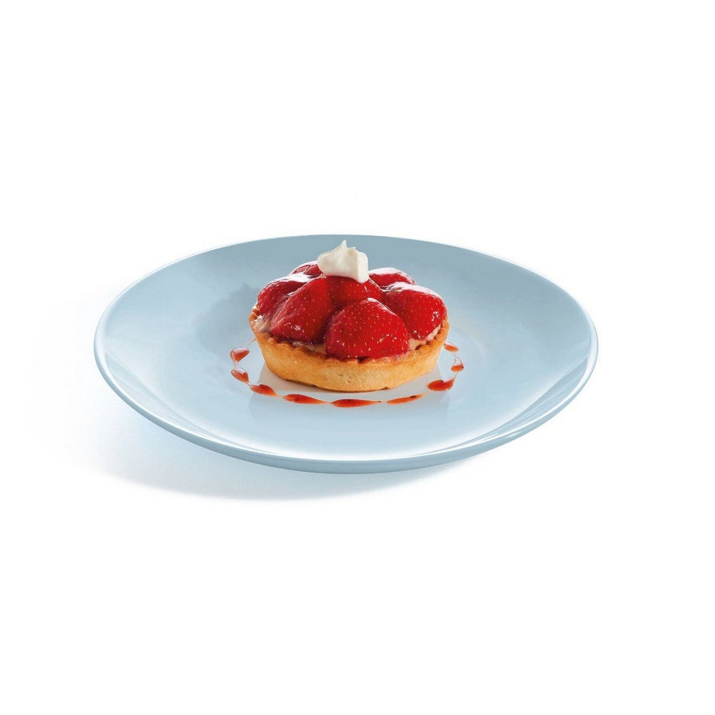 Diwali - 6 Paradise Blue Dessert Plates - Blue - 19cm - Luminarc