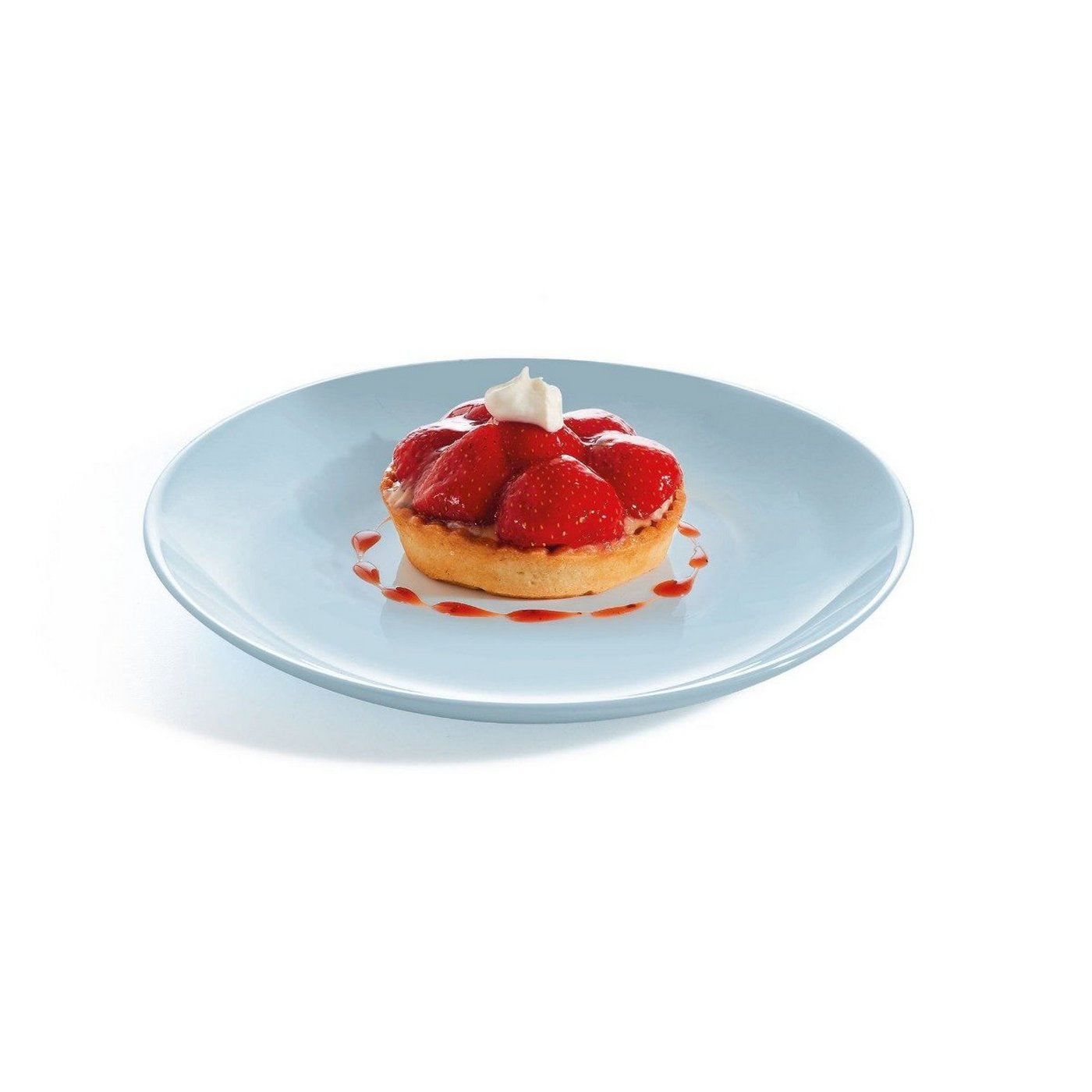 Diwali - 6 Paradise Blue Dessert Plates - Blue - 19cm - Luminarc