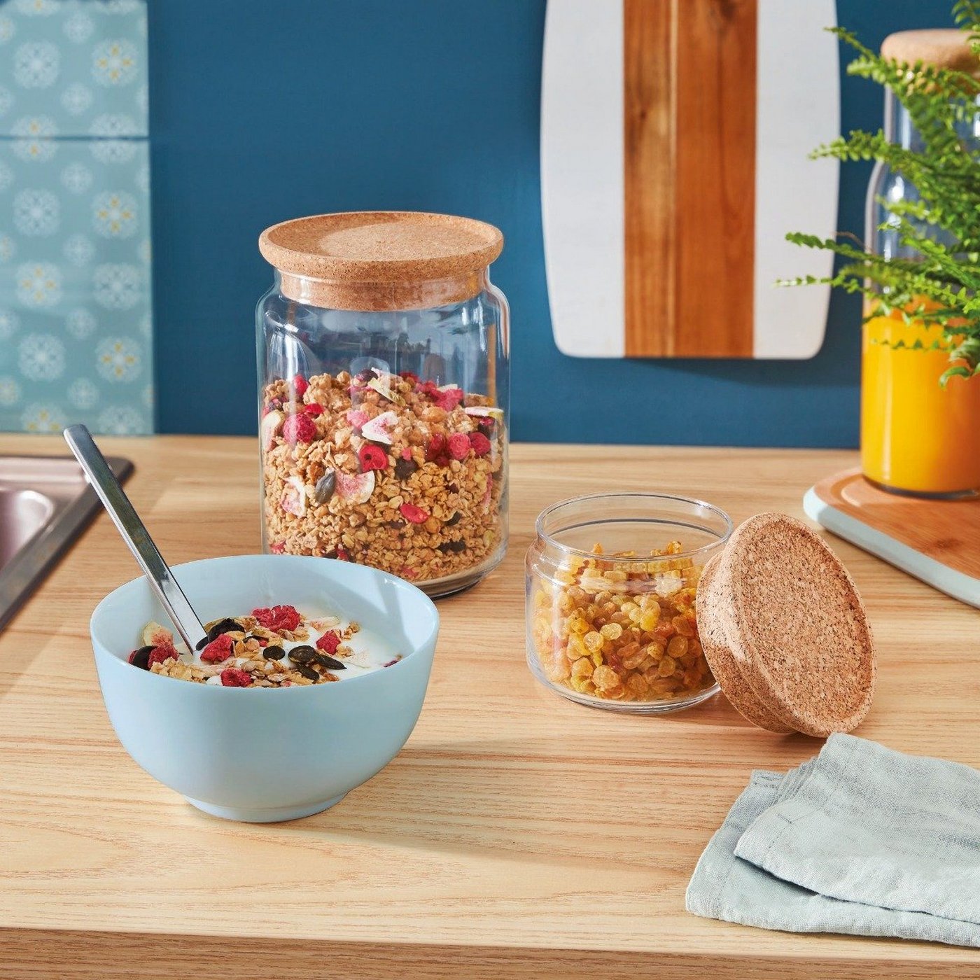 Diwali - 6 Paradise Blue Bowls - Blue - 75cl - Luminarc