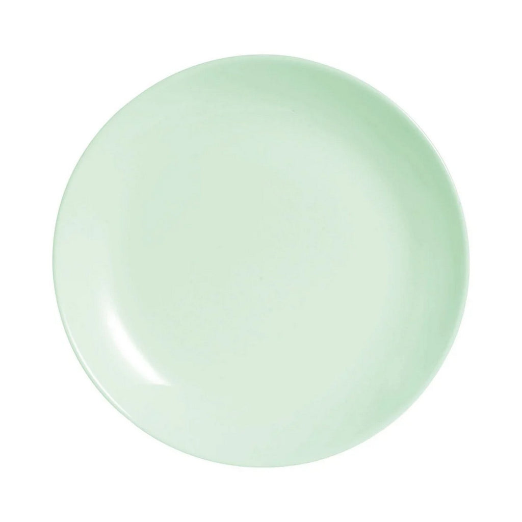Diwali - 6 Paradise Green Dessert Plates - Green - 19cm - Luminarc