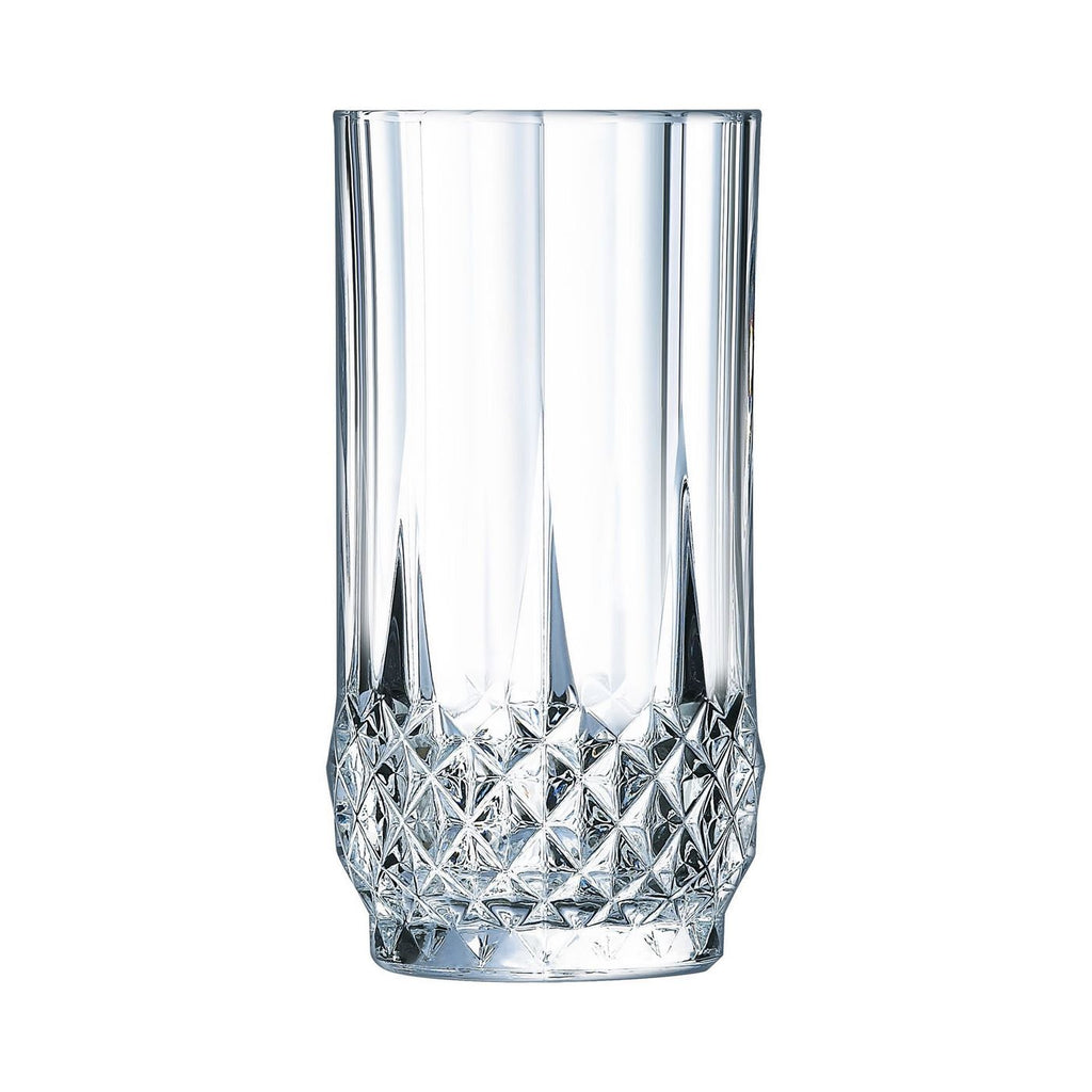Longchamp - 4 Vasos Altos - 28 cl - Cristal D'Arques
