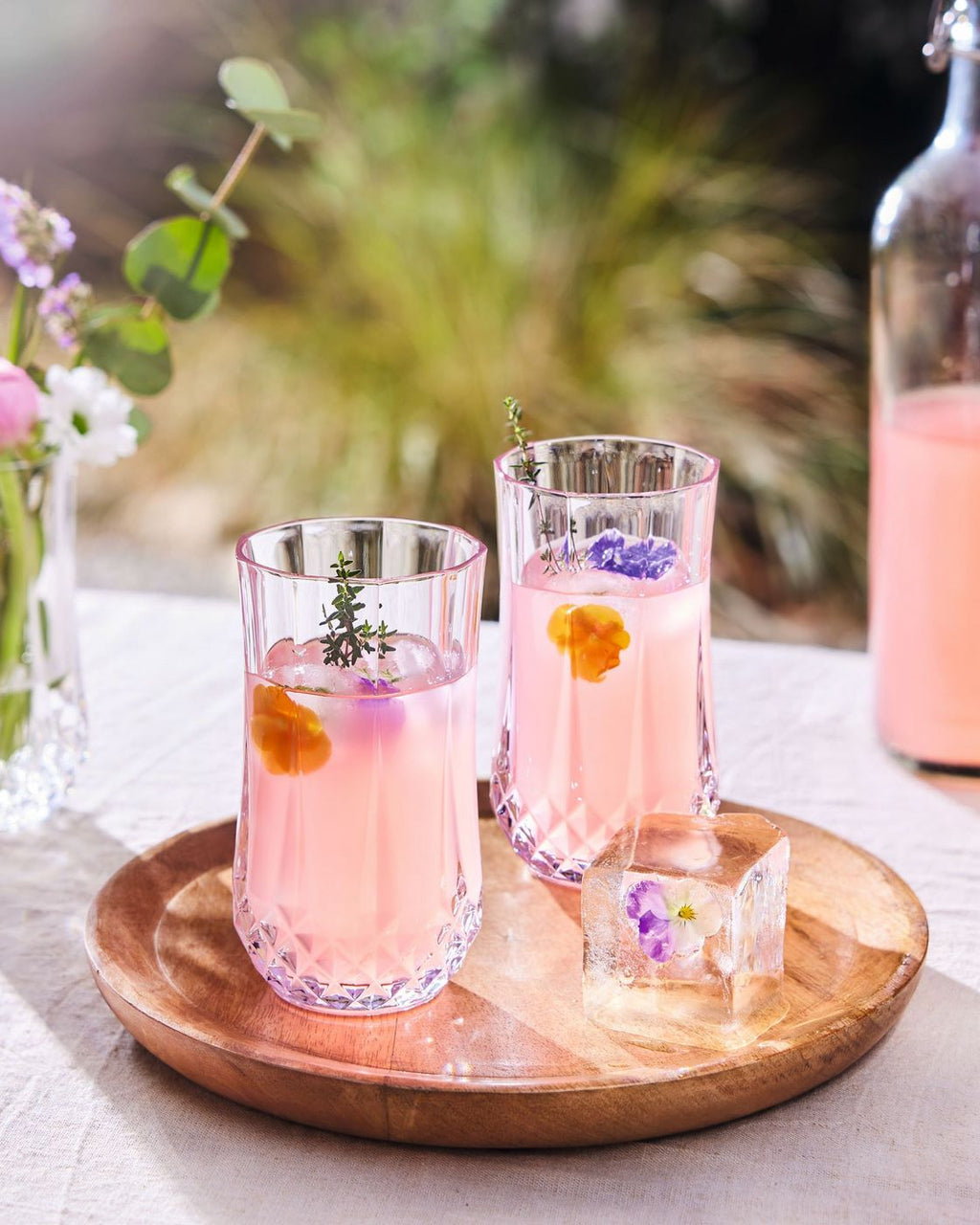 Longchamp - 4 Vasos Altos - 28 cl - Cristal D'Arques