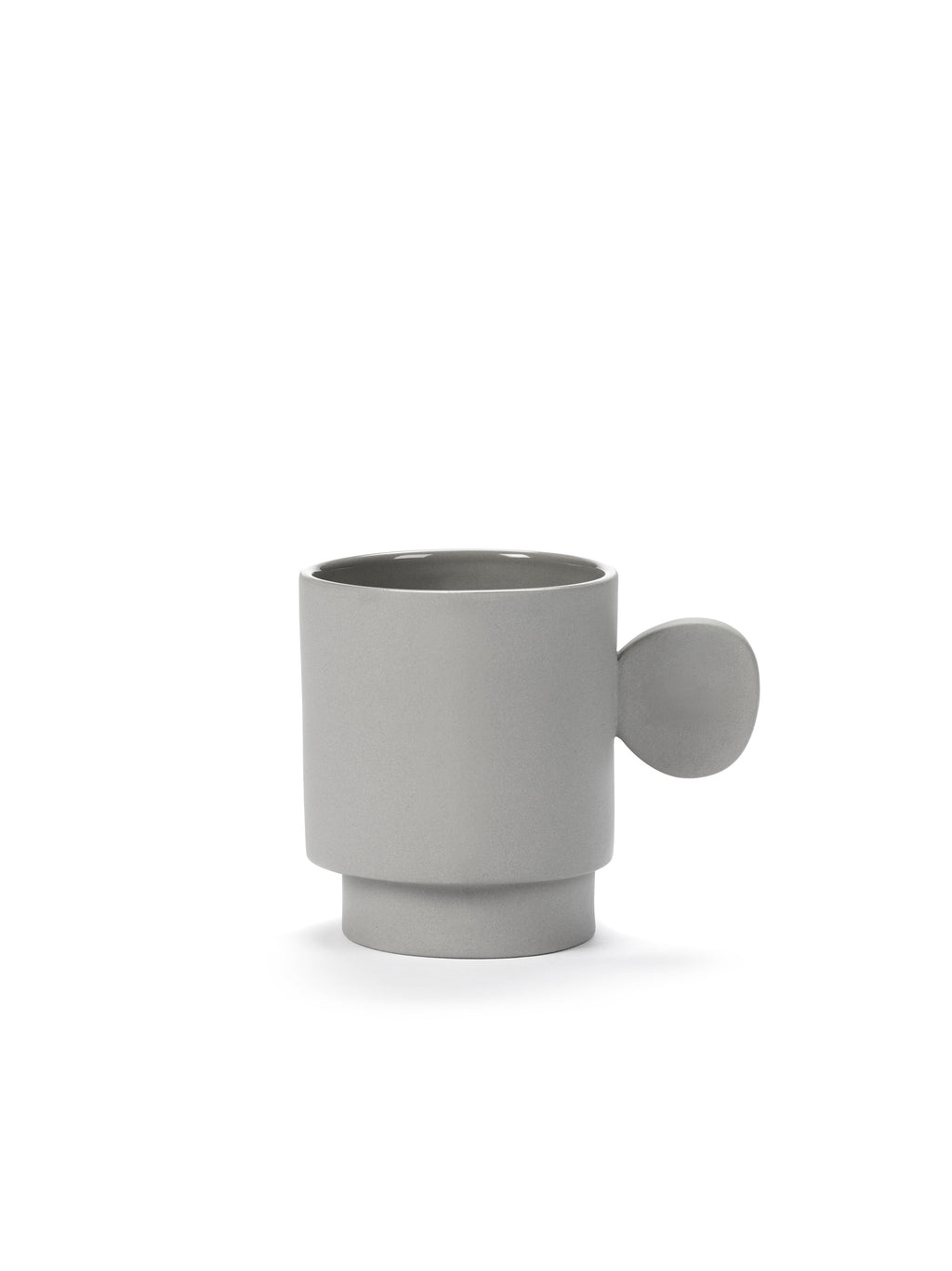 Lot De 4 Mugs - Gris Clair Inner Circle - By Maarten Baas