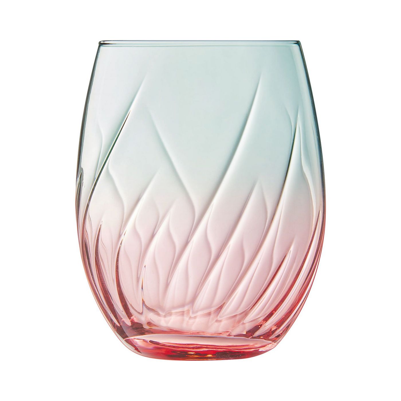 Swirly Spring - 4 Spring Water Glasses - Multicoloured - 36cl - Cristal D'Arques