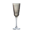 Rendez-Vous Brume - 4 Flûtes À Champagne Rendez - Marron - 17Cl - Cristal D'Arques