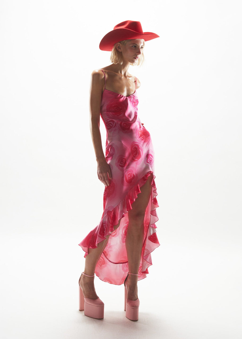 Vestido Valentina Rosa Desierto