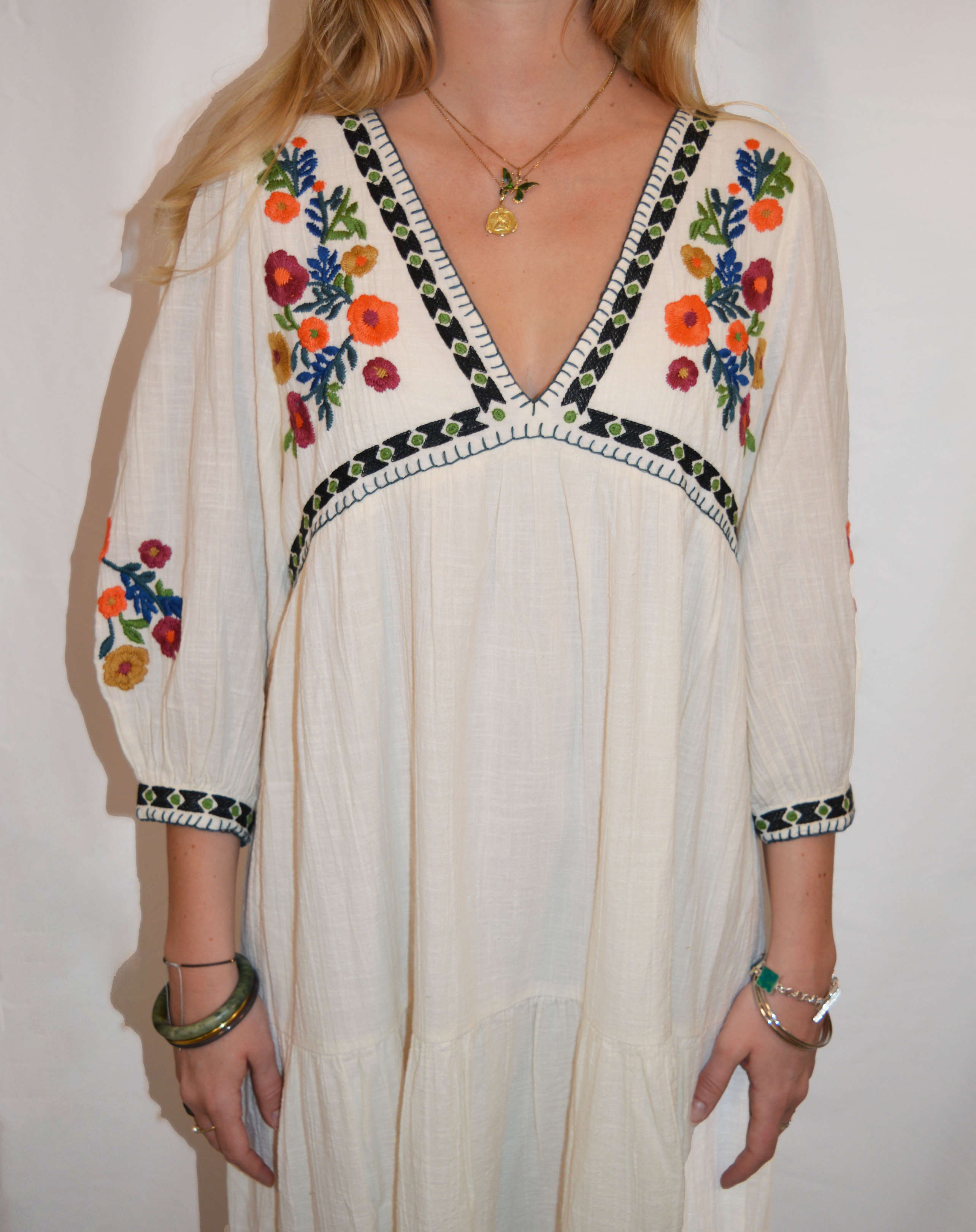 Robe Varime - Ecru