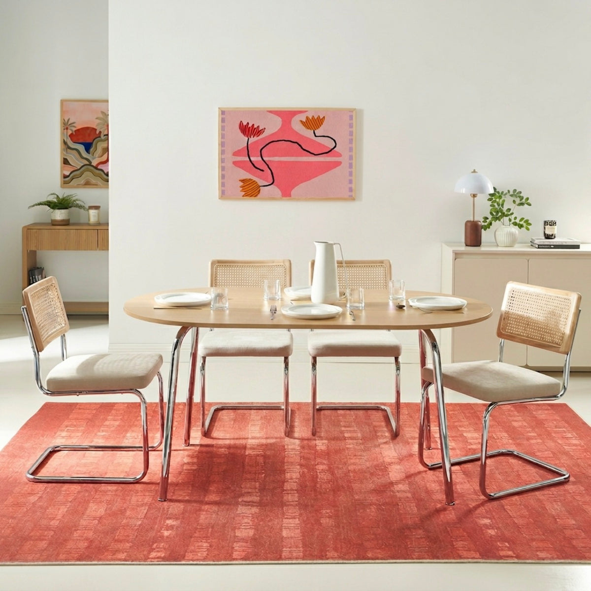 Vassi Dining Table – Oak Effect