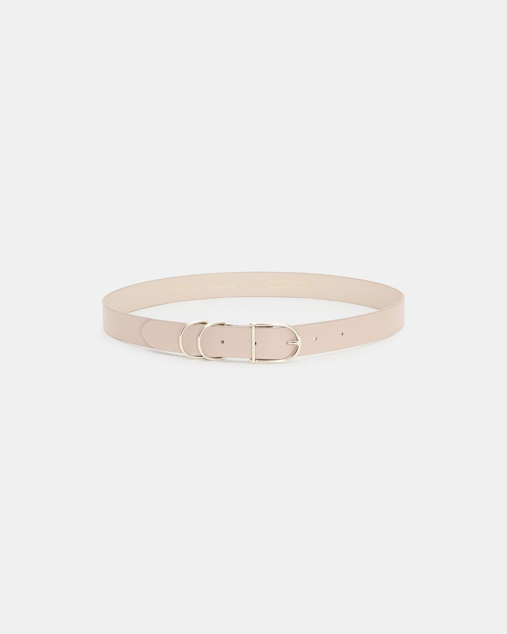 Ceinture lisse beige_1