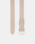 Ceinture lisse beige_2