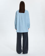 Oversized striped shirt_3