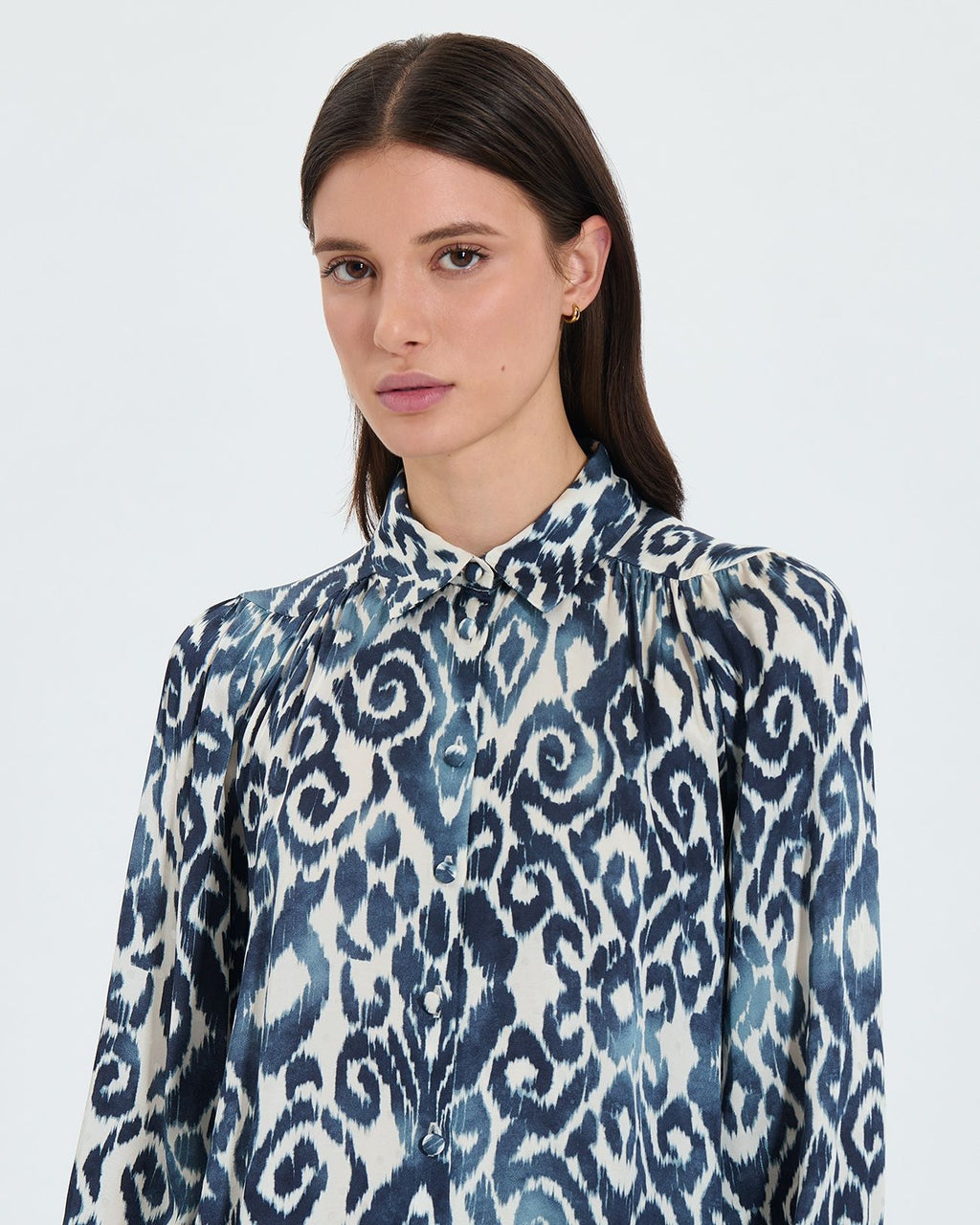 Chemise à imprimé summer wave_2