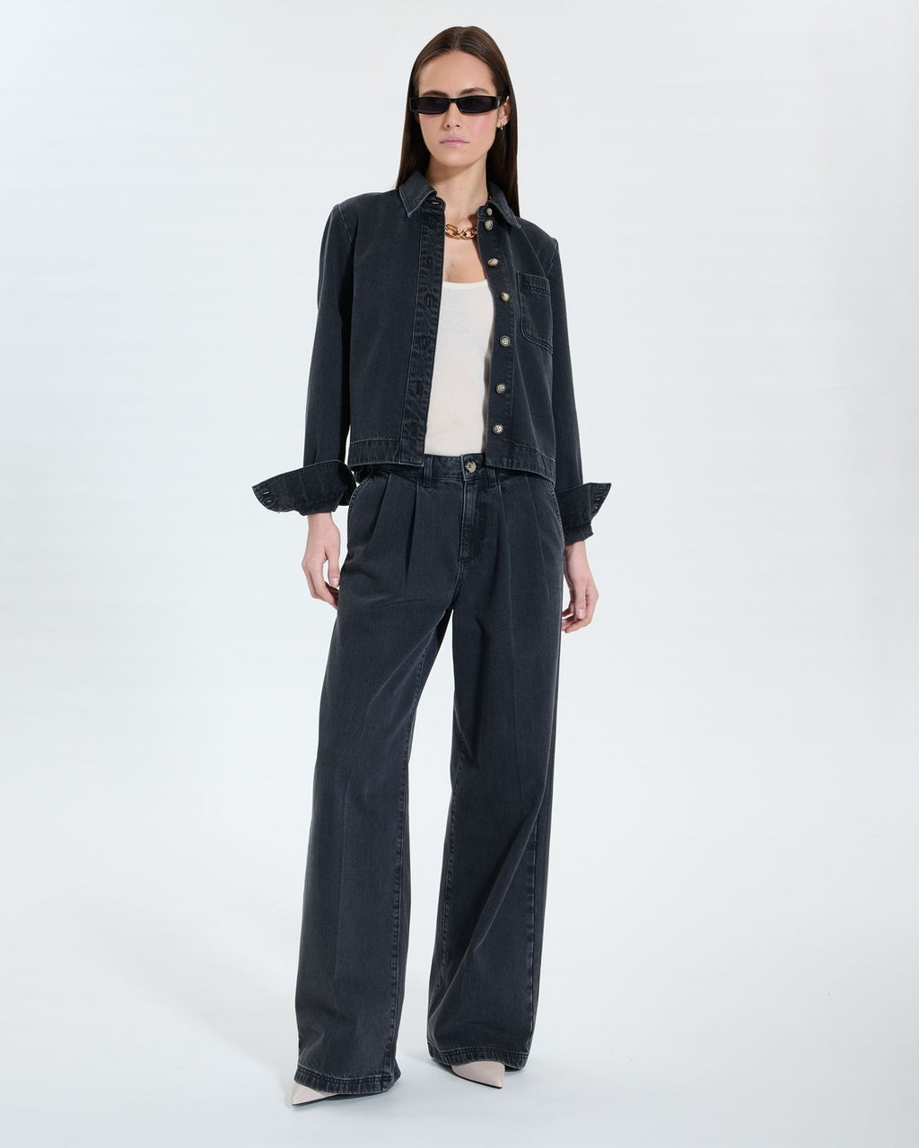 Black denim shirt_2