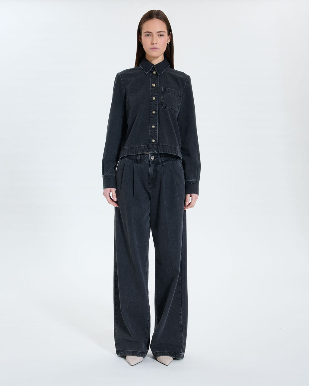 Black denim shirt_4