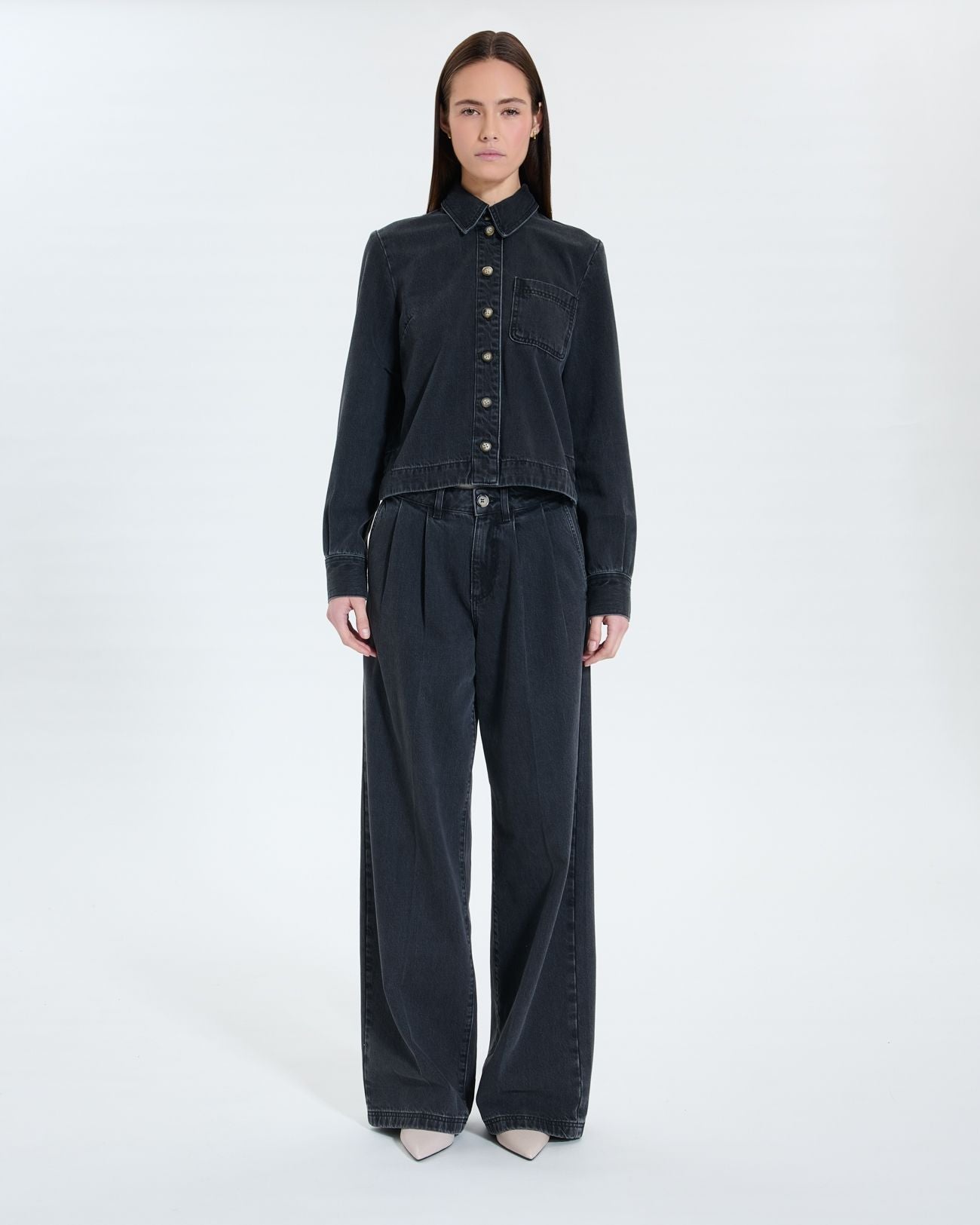 Black denim shirt_4