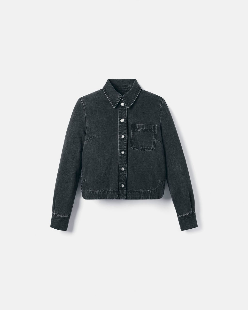 Black denim shirt_5