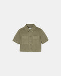 Camisa recta denim caqui_4