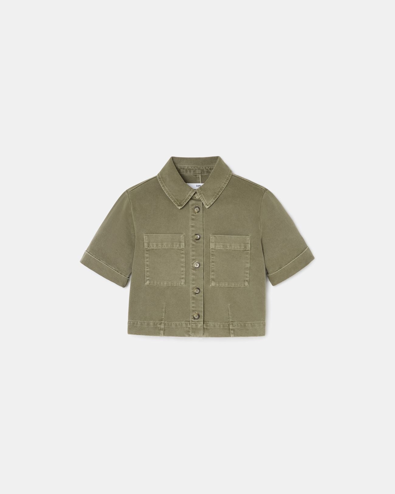 Camisa recta denim caqui_4