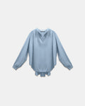 Flowing striped cotton shirt_1