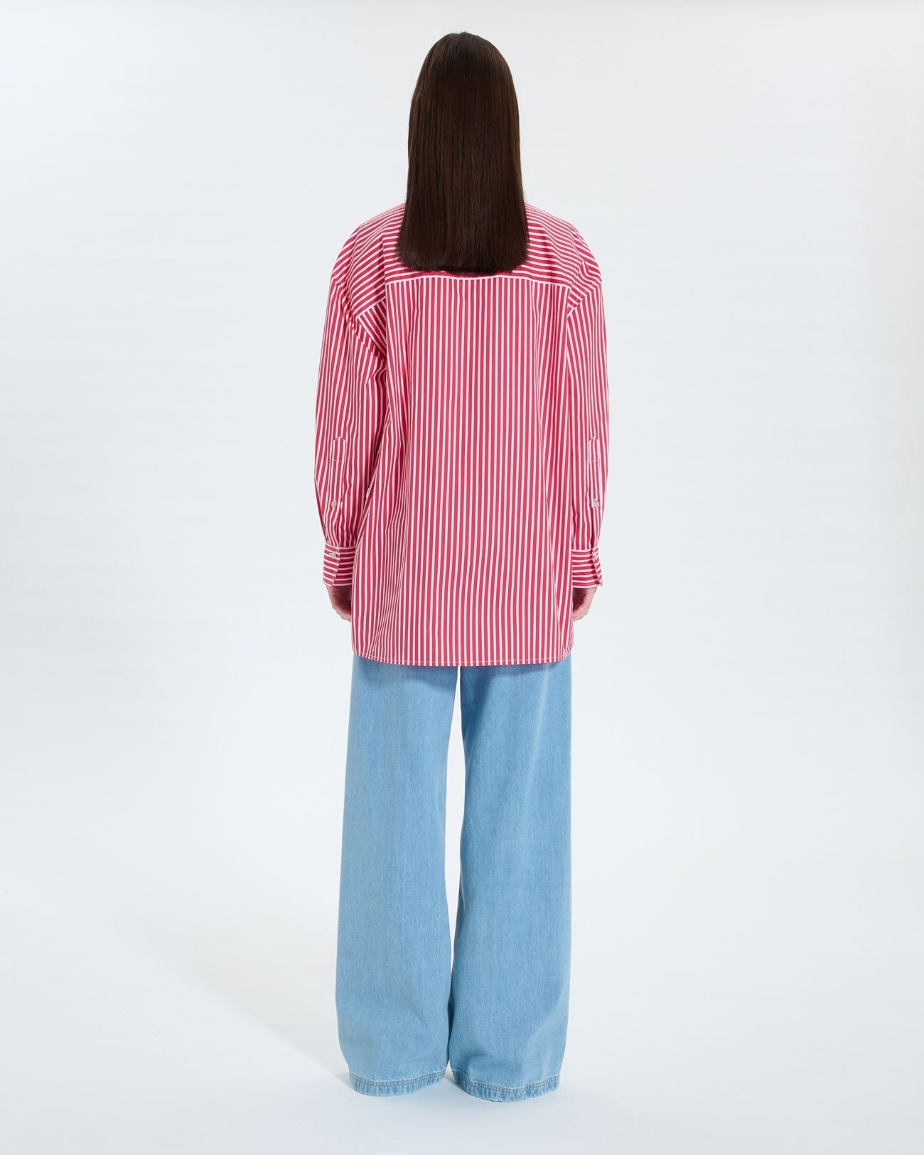 Chemise en popeline à rayures_4