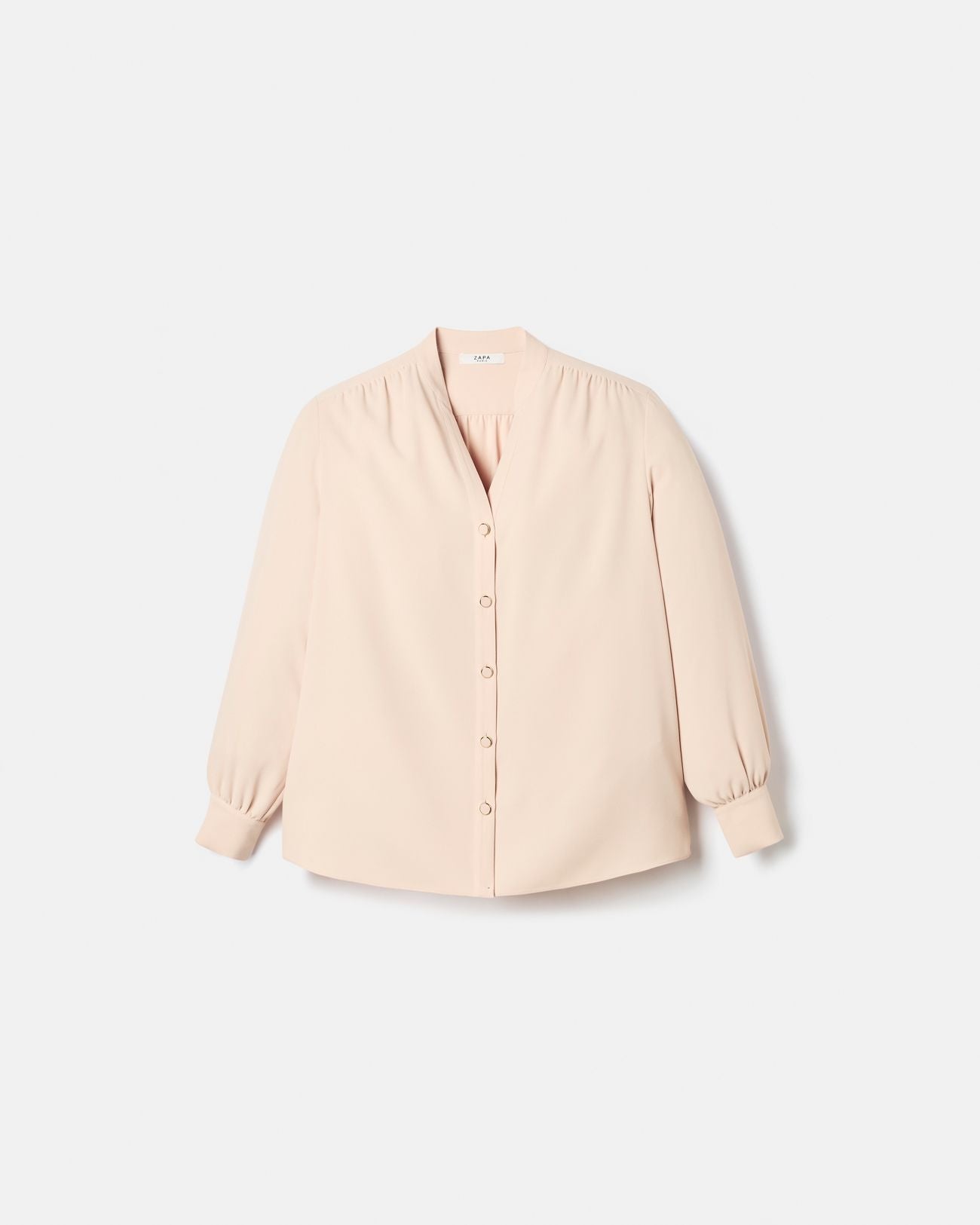 Nude flowing blouse_1