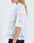 Ecru English embroidery shirt_1