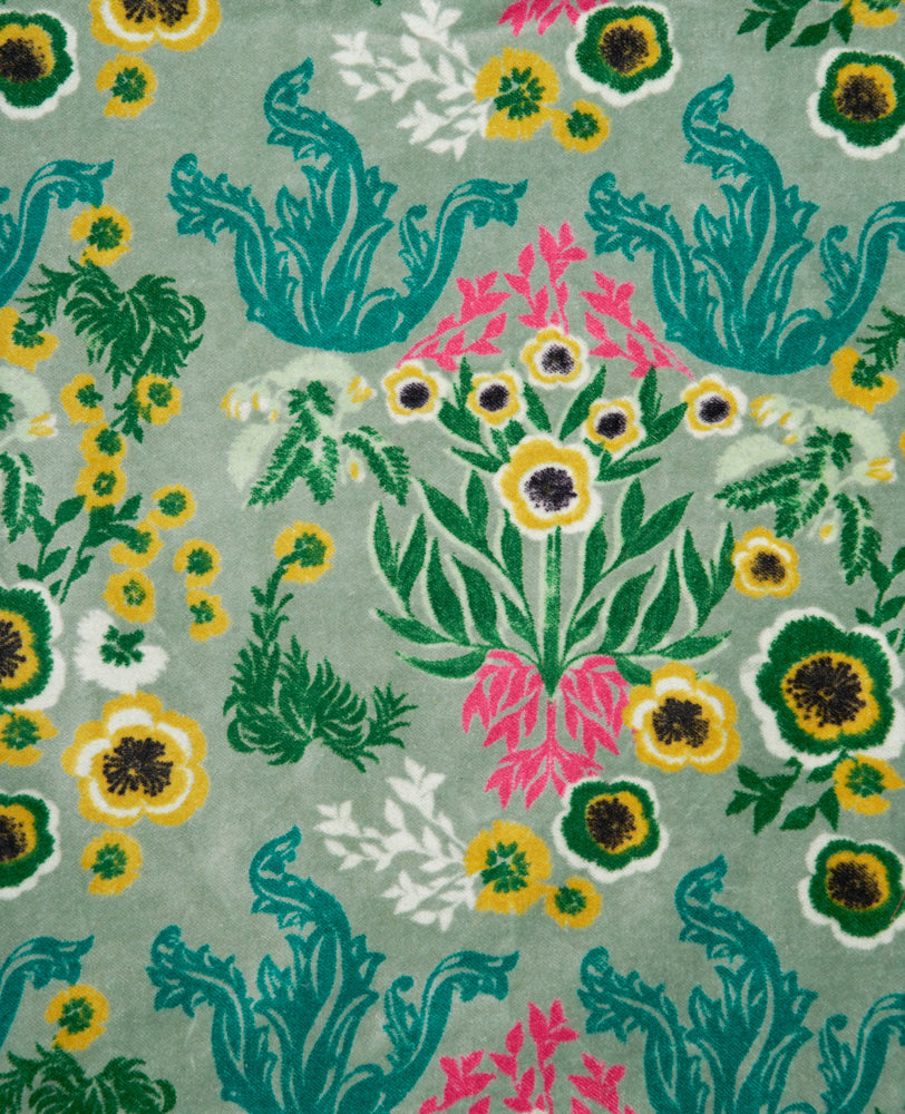 Cojín rectangular de terciopelo - Swainston green