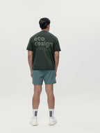 T-Shirt Venetta - Diep Khaki - Heren