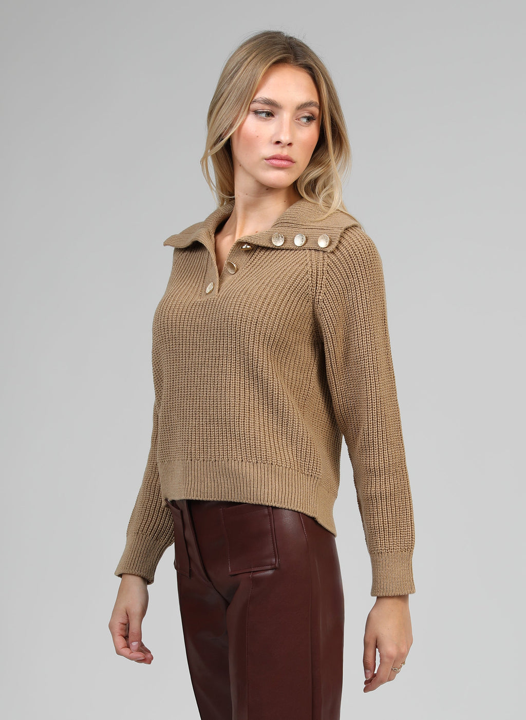 Pull Venise Camel