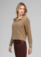 Pull Venise Camel