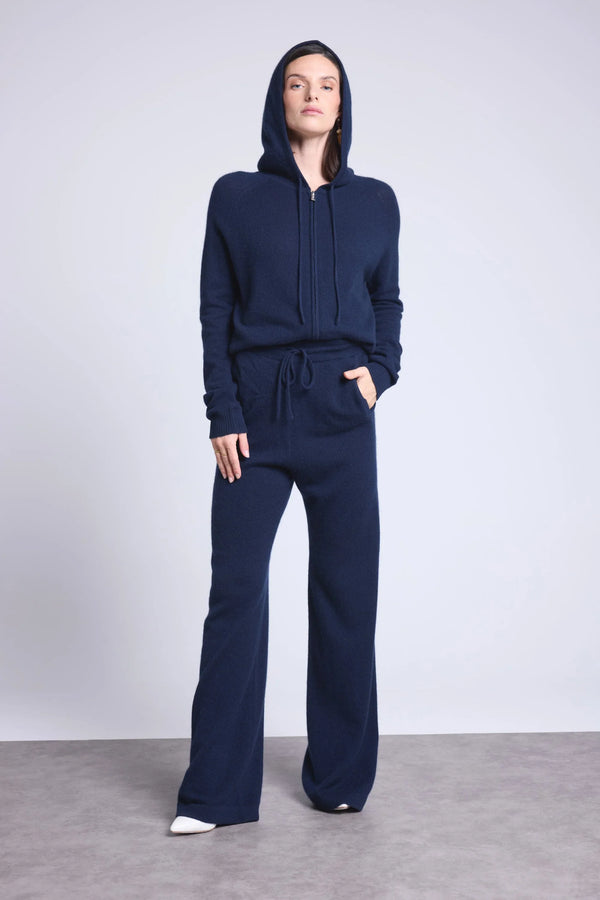 Venise Trousers - Navy Blue - Women