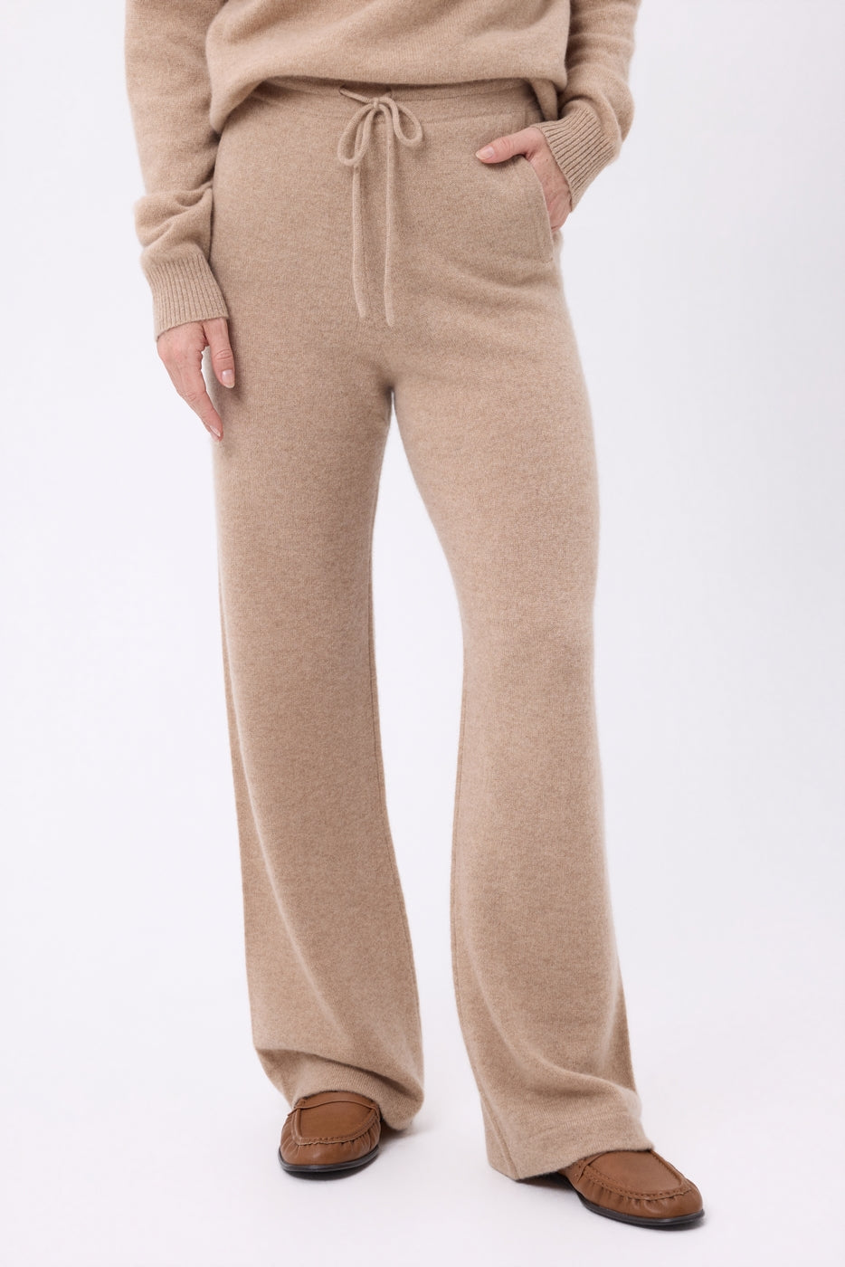 Pantalon Venise - Beige Creme - Femme