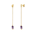 Pendientes Venus Amatista