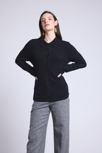 Camisa abotonada Vera - Negro - Mujer