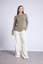 Camisa Abotonada Mujer Vera - Verde Caqui - Mujer