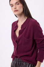 Chemise Vera - Lie-De-Vin - Femme