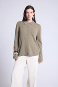 Camisa Abotonada Mujer Vera - Verde Caqui - Mujer