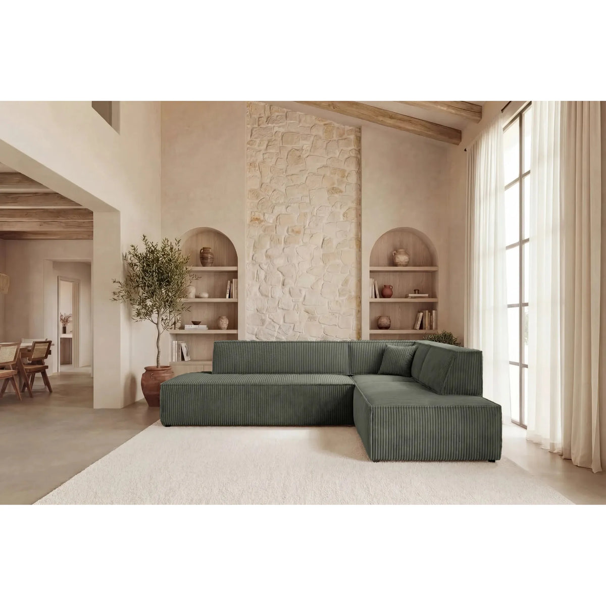Laria L - Corner Sofa