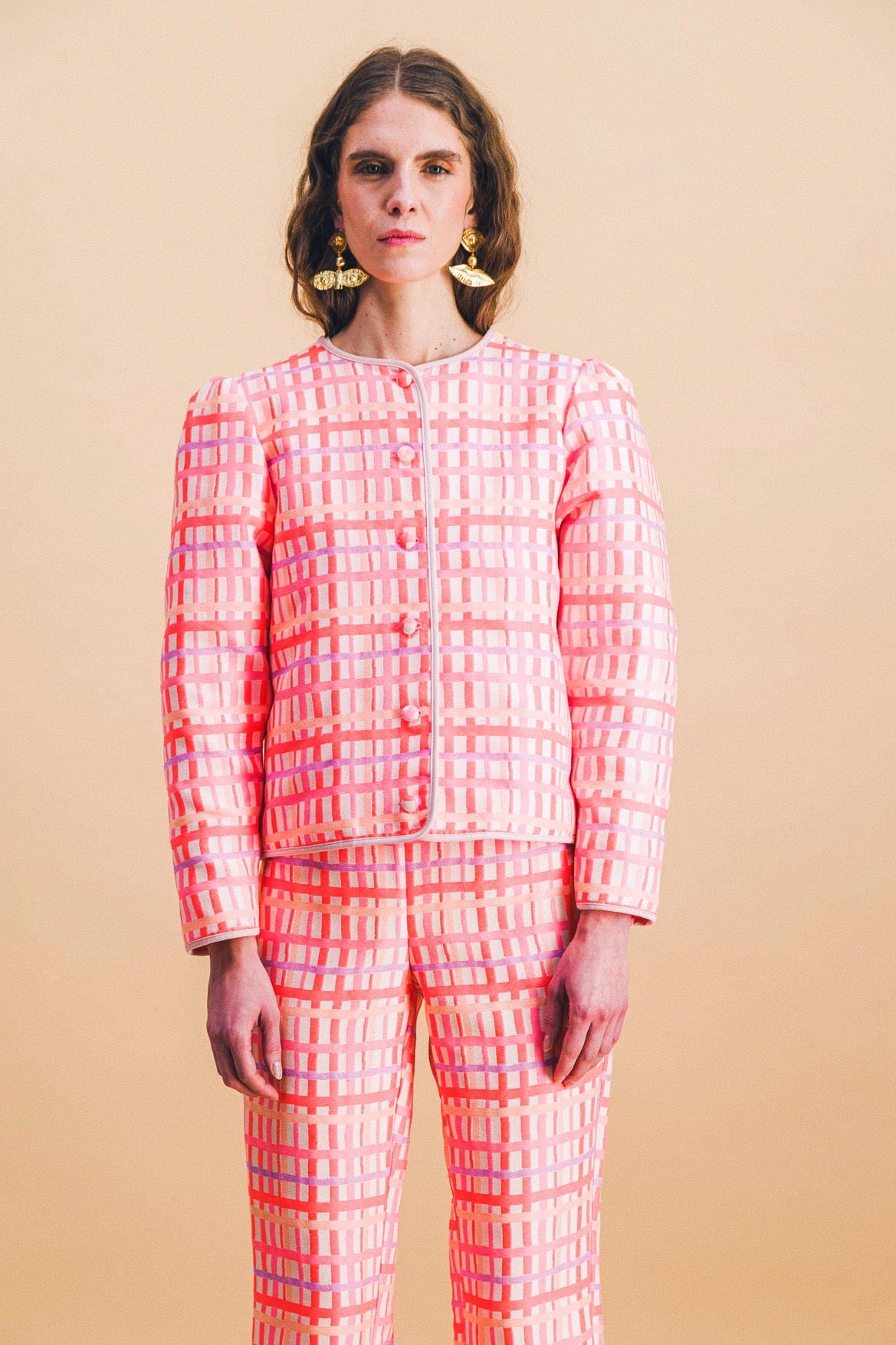 Diane Tartan Jacket