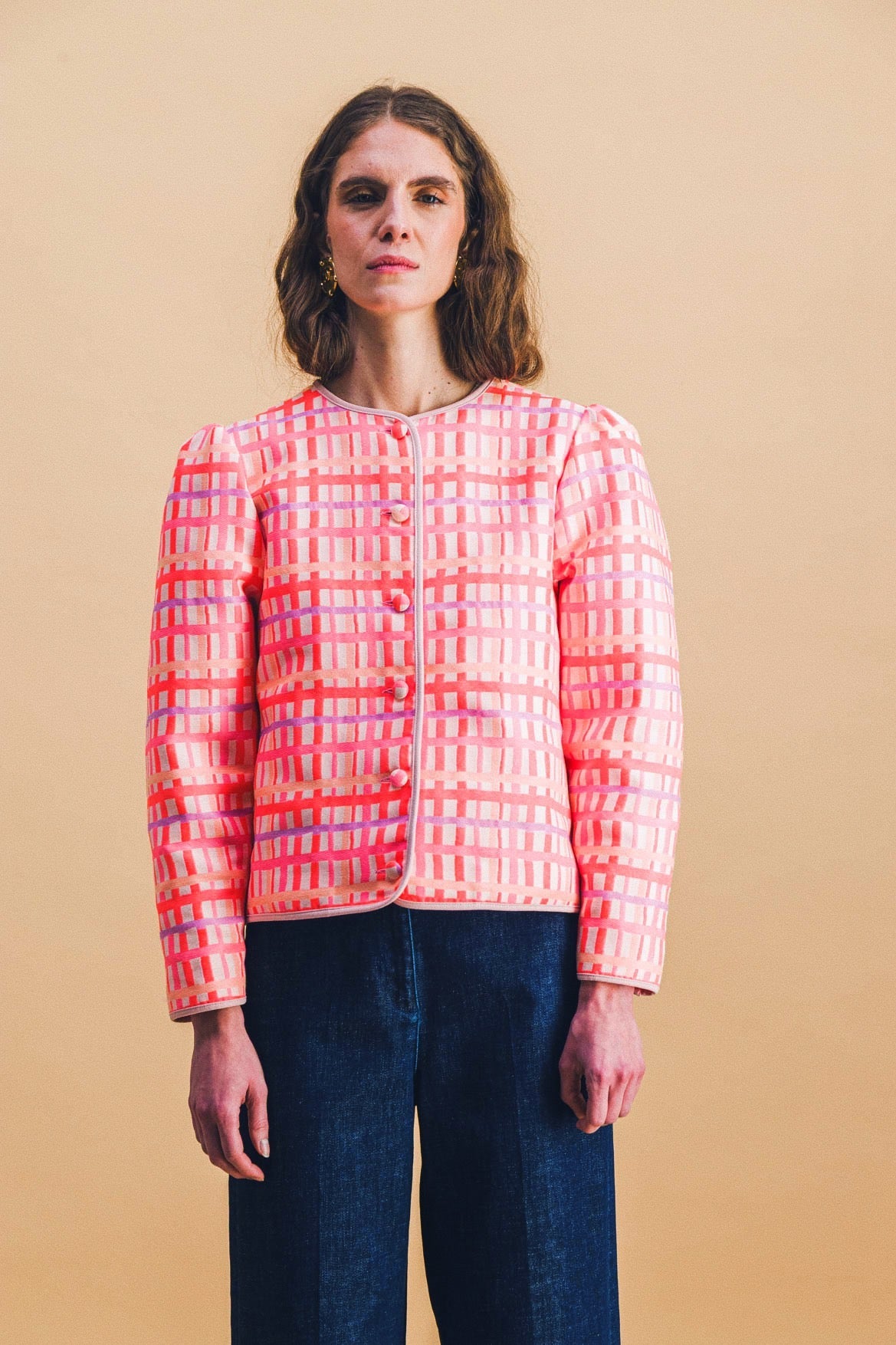 Diane Tartan Jacket