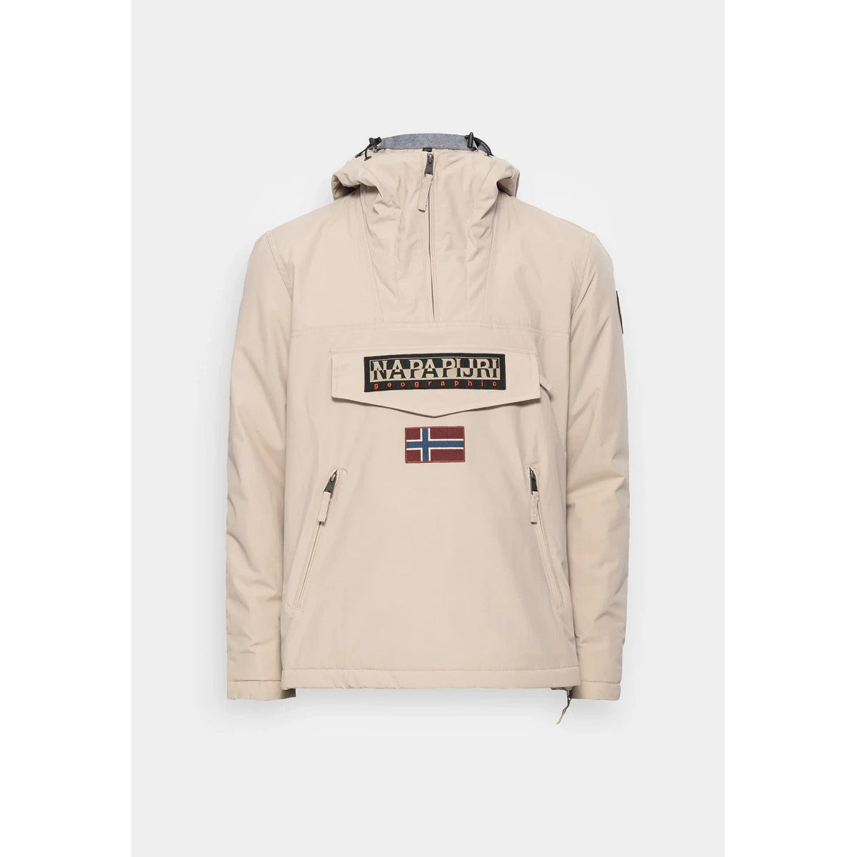 Anorak Rainforest Pocket 2 - Beige Piedra - Unisex