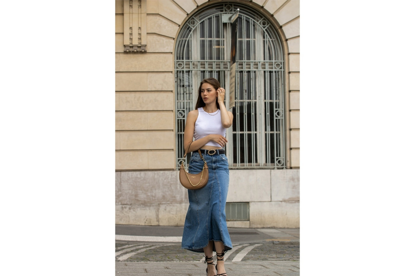 Tiva Handbag - Brown